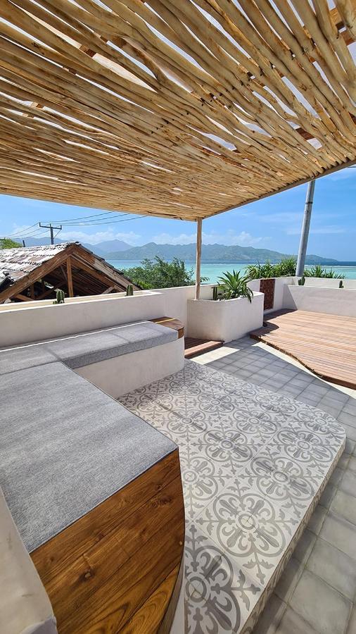 Shore Thing Gili Air Beachfront Apartment Exterior foto